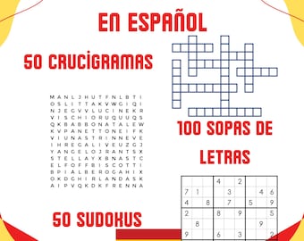 スペイン語パズルマガジン：クロスワード、数独、トリビア（PDFダウンロード）