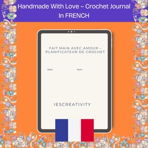 Planificador de crochet imprimible en PDF: inventario de hilos y ganchillos, seguimiento de proyectos, registro de patrones, planificador de regalos, diario digital de crochet y organizador.
