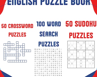 英語パズルマガジン：クロスワード、ワードサーチ、数独、トリビア（PDF）