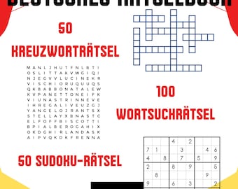German Puzzle Magazine: Crosswords, Sudoku, Trivia (PDF Download)