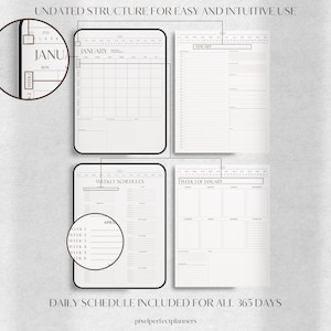 College & Study Planner for GoodNotes | Student Digital Planner | School & Daily iPad Planner | Undated Academic Planner