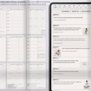 Dated 2026 Goodnotes digital planner for iPad daily planning and journaling