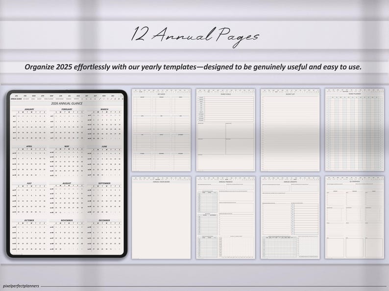 Goodnotes 2026 digital planner with daily notability pages for iPad organization