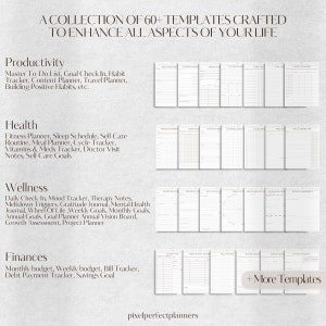 Daily Planner | iPad Planner | DATED GoodNotes Digital Planner 2024 | 2024 Digital Planner | Digital Journal