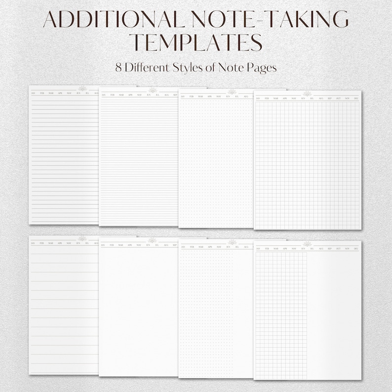 Academic & School Planner for GoodNotes | Student Digital Planner | College, Study & Daily iPad Planner | Undated Planner