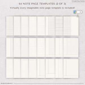 Uncover Your Digital Notebook: GoodNotes, iPad, Student Notebook, Notability Templates, Journal, Dotted, Lined, Grid, Cornell—Endless Options.