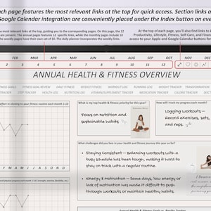 All-in-one 2026 ADHD planner digital download with modern vertical layout for iPad and tablet users, fully dated for Goodnotes and Notability productivity planning