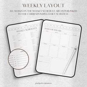 GoodNotes Student Planner | Academic & College Planner | Study, School & Daily iPad Planner | Undated