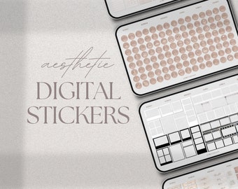GoodNotes Digital Sticker Book: Pre-cropped Planner Stickers (415+)