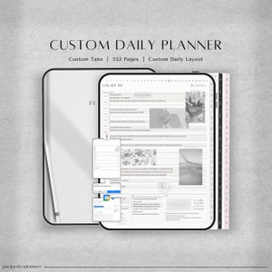 Digital Planner - UNDATED | Portrait GoodNotes Planner | Daily Planner | Weekly Planner | Monthly Planner | iPad Planner, Notability Planner
