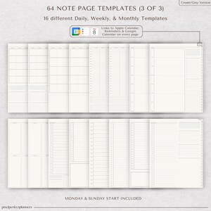 Embrace Digital Notebooks: GoodNotes, iPad, Student Notebook, Notability Templates, Journal, Dotted, Lined, Grid, Cornell—Your Selection Awaits.