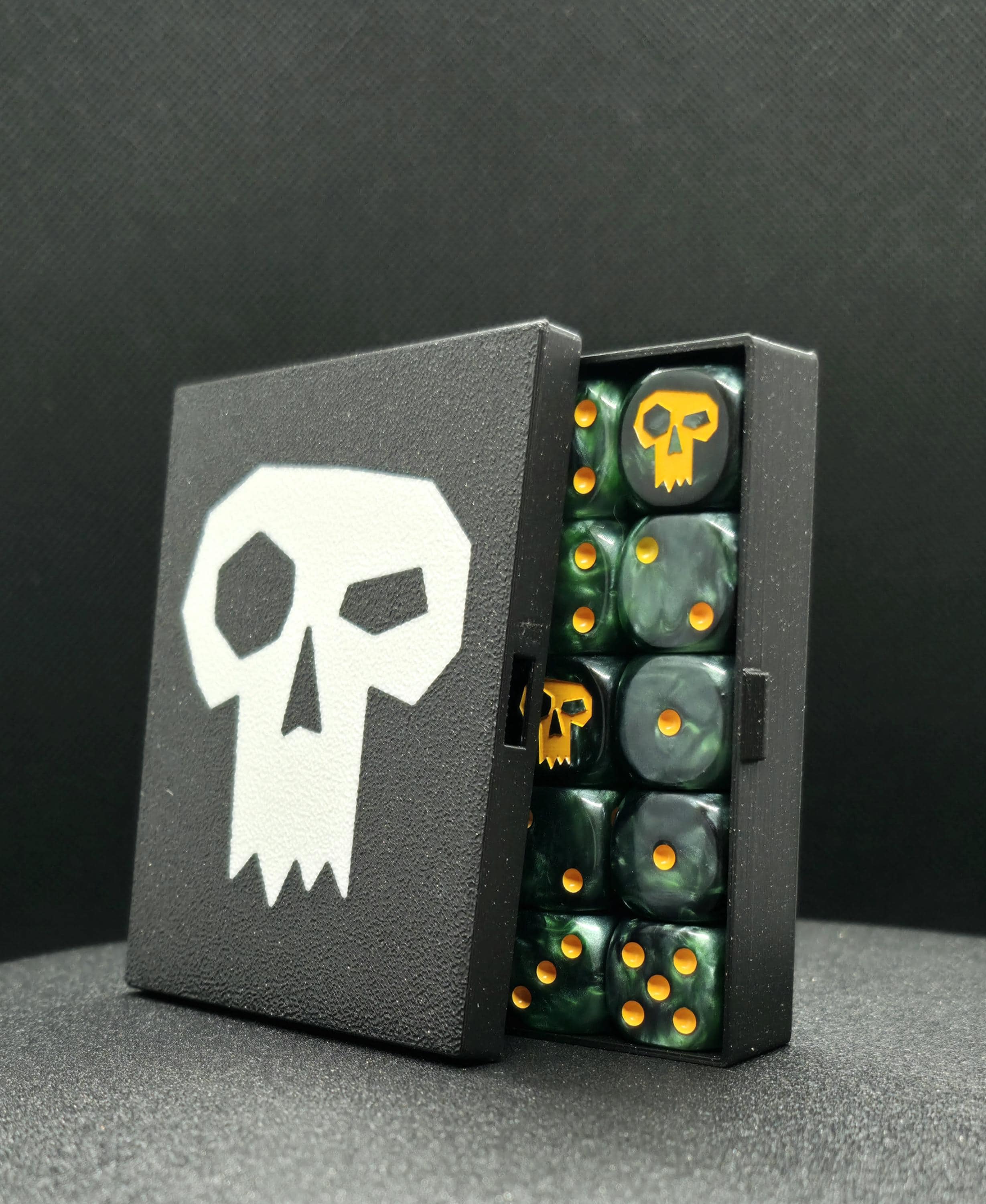16mm Green Skull Dice – Tabletop Gaming Accessories - Etsy