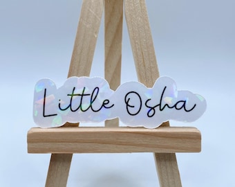 Little Osha Sticker, Quicksilver, Kindle Sticker, Holographic Sticker