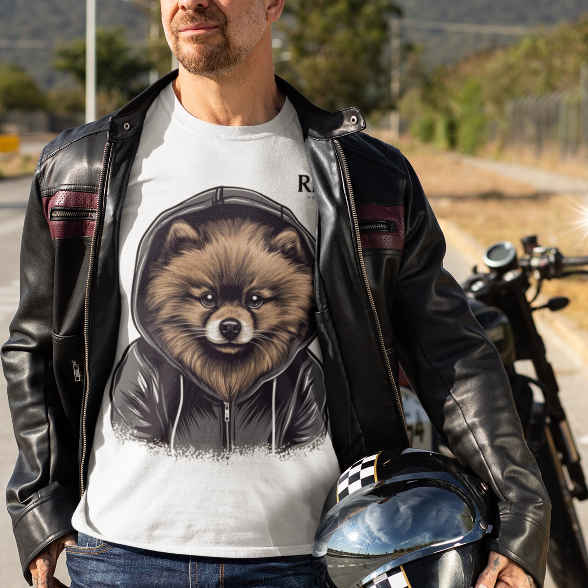 Pomeranian Roller Disco T-Shirt