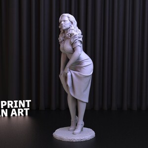 Marvel Agent Carter Sexy Pose 3D Print STL File for 3D Printing,3d ...