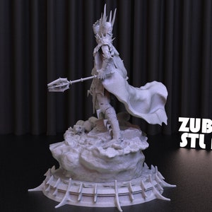 Sauron Statue STL File for 3D Printing (Digital Download) image 3