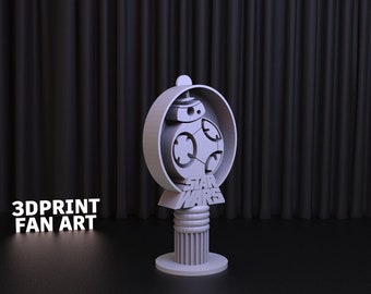 Star Wars BB8 Headphone Stand STL File: 3D Print Gaming Decor (Digital Download)