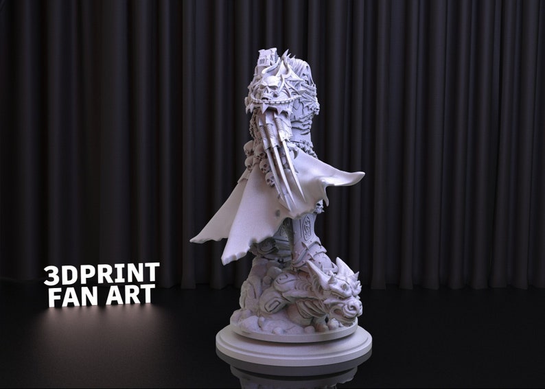 Plik STL do druku 3D Flash Knight: Statua Wojownika (pobranie cyfrowe) zdjęcie 4