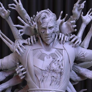 Doctor Strange 3D Print STL File for 3D Printing,3D Digital, Instant Download Drive Link, Dr.Strange Statue STL,Marvel STL Figure