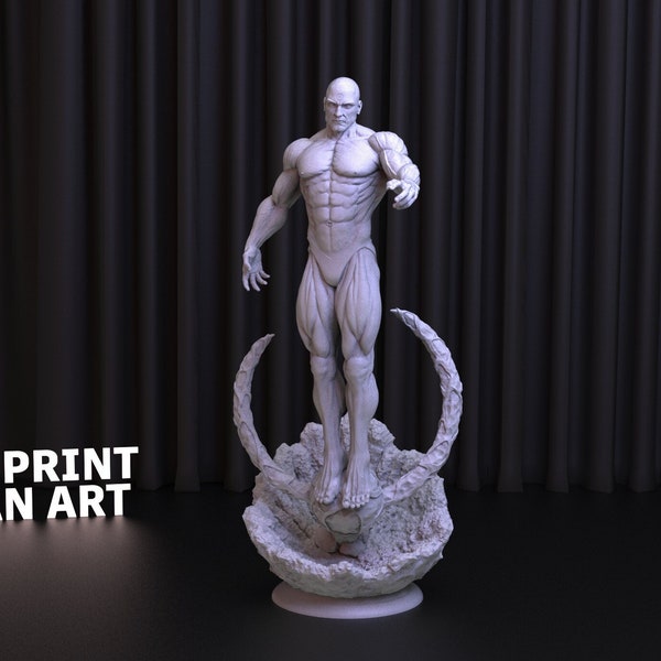 Doctor Manhattan Stl File For 3D Printer Design, DC Design, 3D Model Files, Download Print Files, Stl 3D Model, Games Character Design