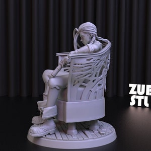 Jinx Statue STL File: LoL 3D Model (Digital Download) image 2