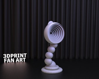 Bubble Design Headphone Stand STL File: 3D Print Gaming Decor (Digital Download)