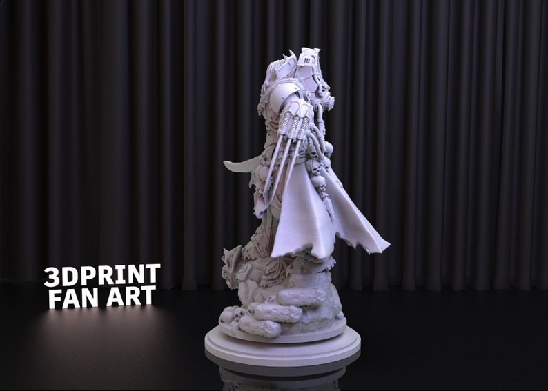 Plik STL do druku 3D Flash Knight: Statua Wojownika (pobranie cyfrowe) zdjęcie 2