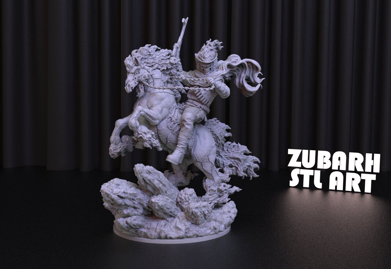 Ghost rider statue - Etsy 日本