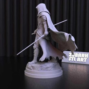 Archivo STL de Darth Raven de Star Wars para impresora 3D, archivo STL de figura de acción para impresión 3D, figura digital de Darth Revan imagen 3