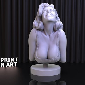 Marilyn Monroe 3D Print STL File for 3D Printing,3D Digital File,Instant Download Drive Link,Marilyn Monroe Statue STL,Elvis STL Figure