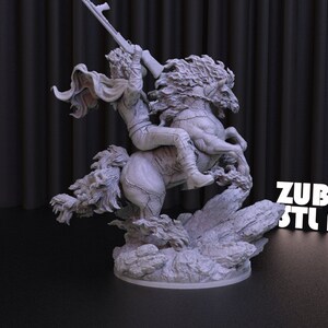 Marvel Ghost Rider STL File for 3D Printing,3D Digital File, Stl 3D model design, Ghost Rider Statue STL,Marvel STL Figure image 3