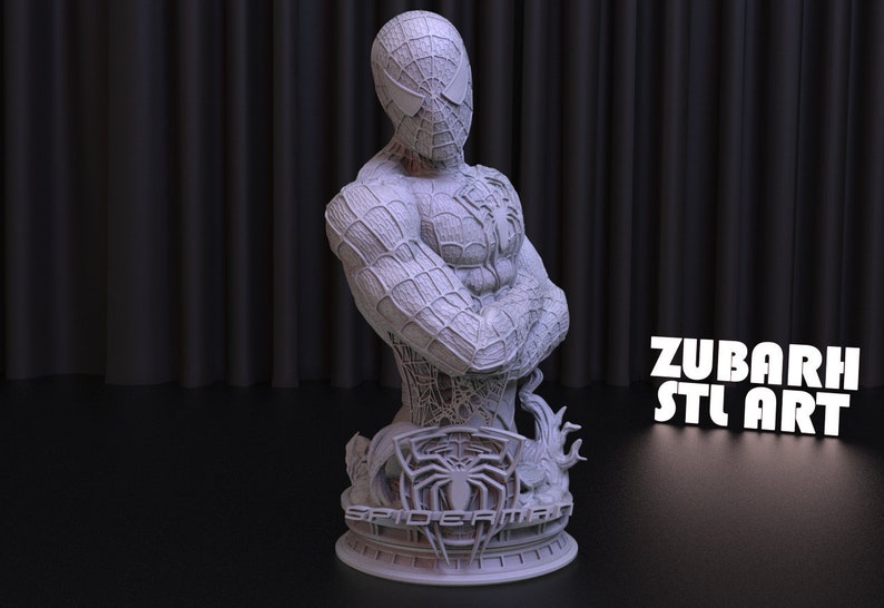Tobey Maguire Spider-man Statue 3D Print STL File (digital Download) - Etsy
