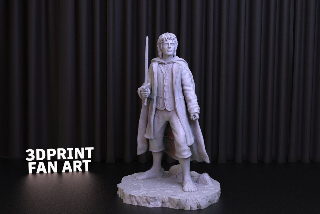 Lotr Frodo Baggins 3D Print STL File for 3D Printing,3d Digital File ...