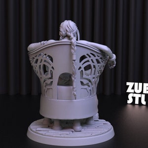 Jinx Statue STL File: LoL 3D Model (Digital Download) image 3