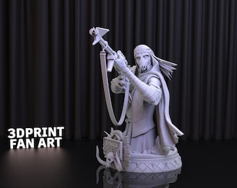 Grievous Warrior Star Wars STL-bestand: 3D-geprint digitaal figuur