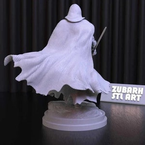 Archivo STL de Darth Raven de Star Wars para impresora 3D, archivo STL de figura de acción para impresión 3D, figura digital de Darth Revan imagen 2
