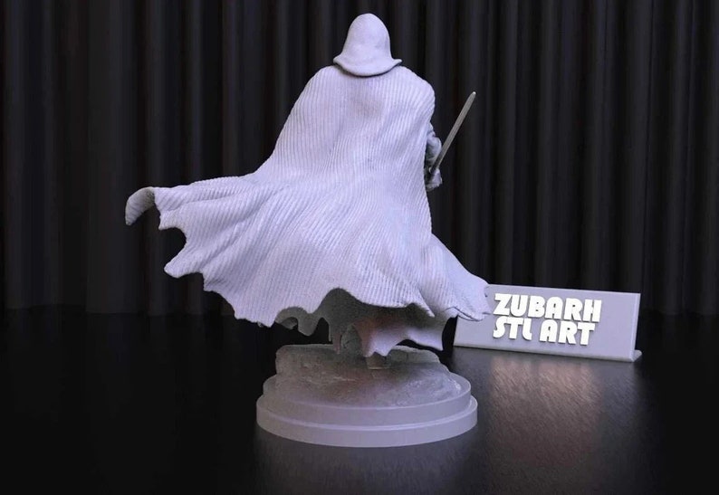 Archivo STL de Darth Raven de Star Wars para impresora 3D, archivo STL de figura de acción para impresión 3D, figura digital de Darth Revan imagen 2