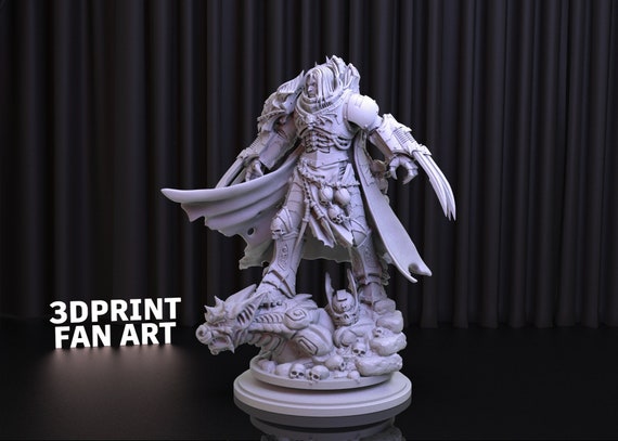 Flash Knight 3D Print STL File: Warrior Statue (Digital Download)