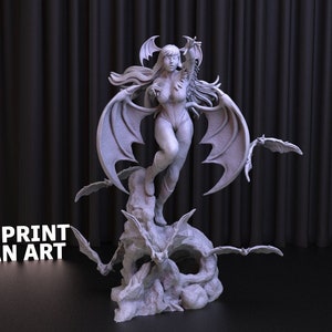 Dragon Age Morrigan 3D Print STL File for 3D Printing,3D Digital,Instant Download Drive Link,Morrigan Statue STL,Dragon Age STL Figure