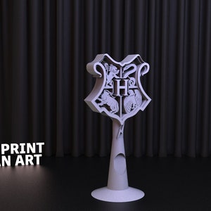 Harry P. Headphone Stand 3D Print STL File for 3D Printing,Gaming Room Decor,3D Digital,Headphone Statue STL,Harry P. STL Figure