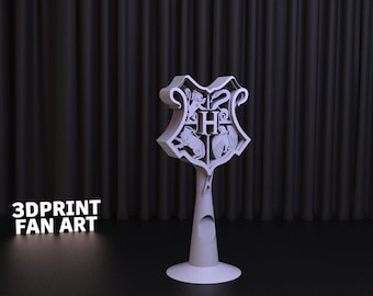 Harry P Headphone Stand STL File: 3D Print Gaming Decor (Digital Download)