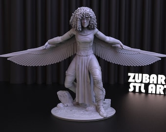 Scarlet Scarab Statue 3D Print STL File (Digital Download)