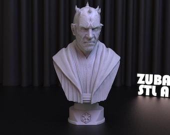 Darth Maul Statue STL File: Star Wars 3D Print (Digital Download)