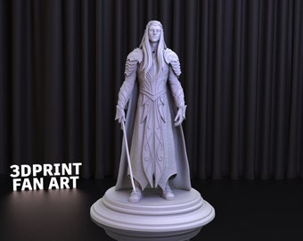 Archivo STL de la estatua de Thraundil para impresión 3D (descarga digital)