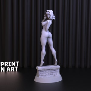 Spiderman Gwen STL File: 3D Printer Model (Download)