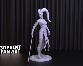 Darth Talon Statue: Star Wars 3D Print STL File (Digital Download)