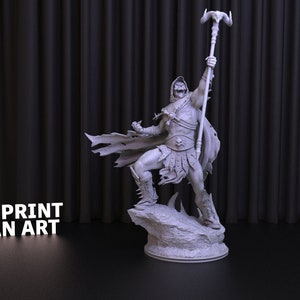 Skeletor Design 3D Print STL File for 3D Printing,3D Digital,Instant Download Drive Link,Skeletor Statue STL,Skeletor Design STL Figure