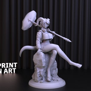 Draenei Statue STL File: World of Warcraft 3D Print (Digital Download)