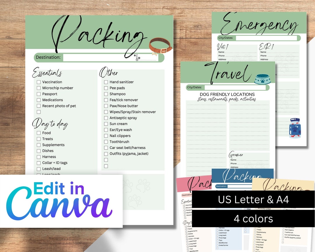 Dog Packing List Dog Travel Checklist Printable Dog Etsy dog-packing-list-dog-travel-checklist-printable-dog-etsy