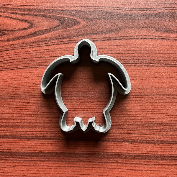 Turtle Cookie Cutter Etsy